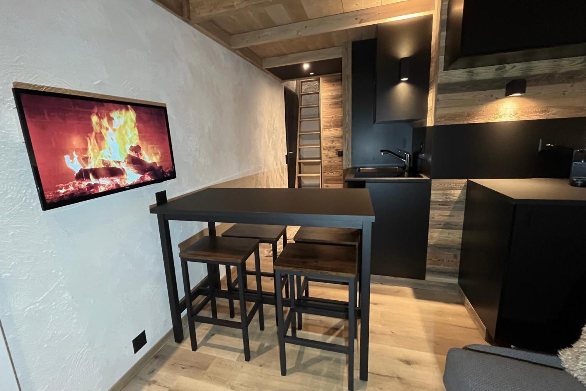 Les Cerfs - Appartement & Studio - Anzère Dış mekan fotoğraf