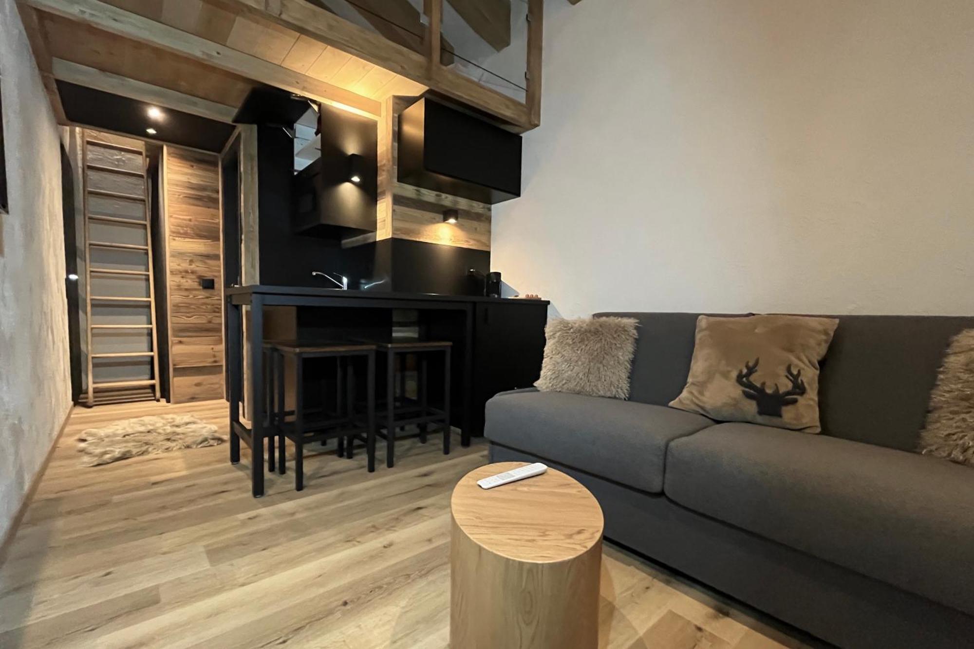 Les Cerfs - Appartement & Studio - Anzère Dış mekan fotoğraf