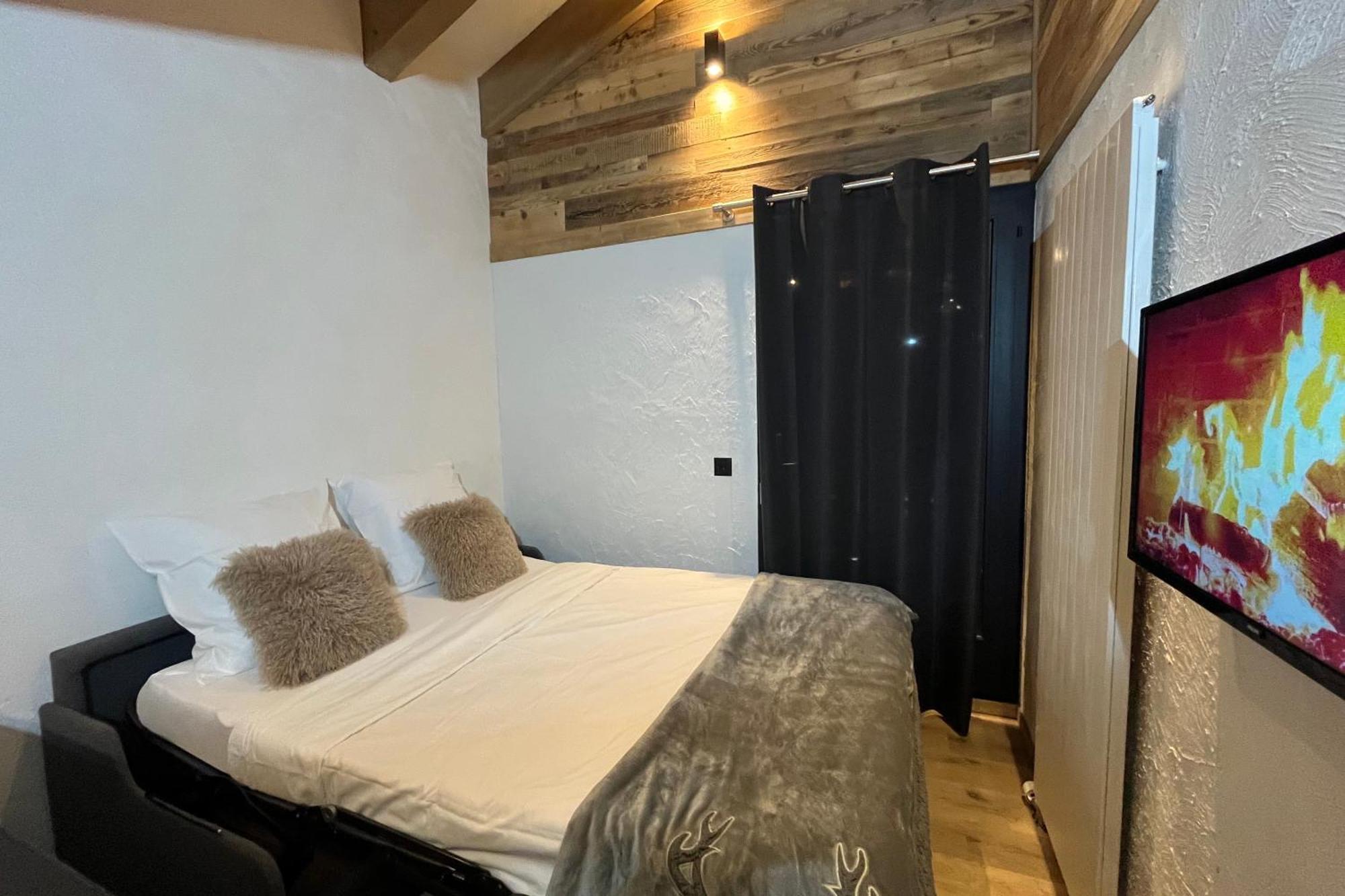 Les Cerfs - Appartement & Studio - Anzère Dış mekan fotoğraf