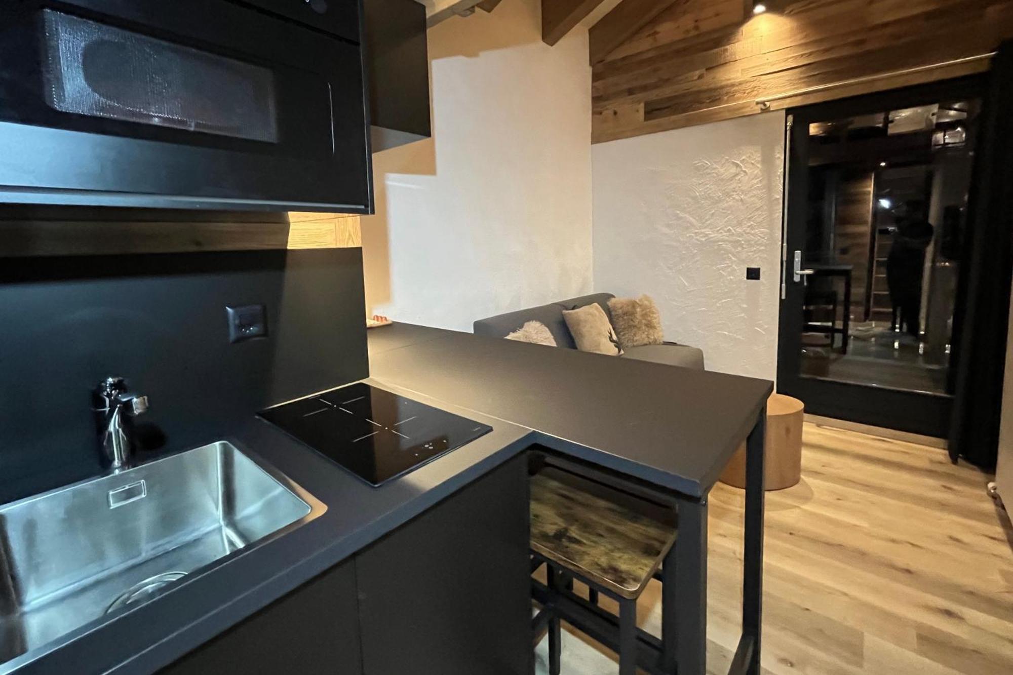 Les Cerfs - Appartement & Studio - Anzère Dış mekan fotoğraf