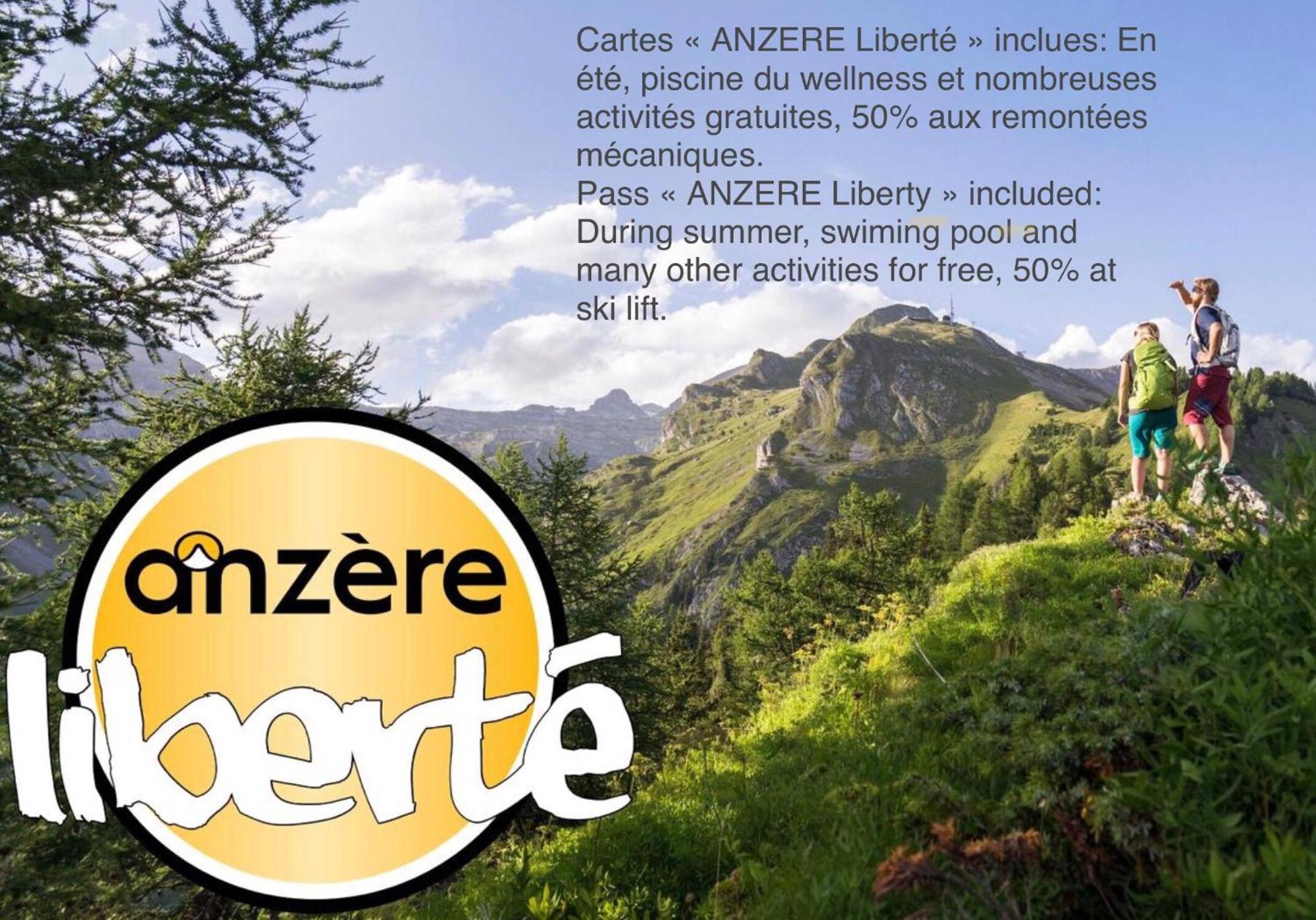 Les Cerfs - Appartement & Studio - Anzère Dış mekan fotoğraf