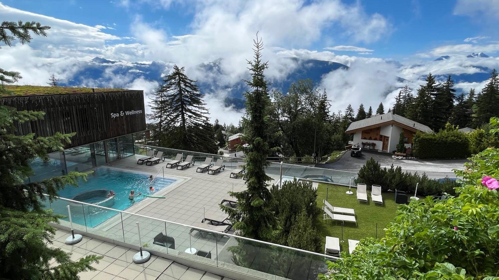 Les Cerfs - Appartement & Studio - Anzère Dış mekan fotoğraf